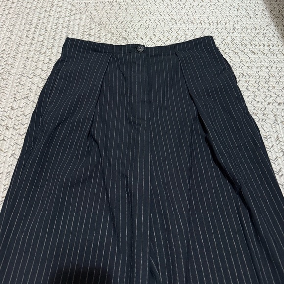 NWOT Free People Tyler Menswear Pinstripe Trouser Pants - Picture 10 of 13